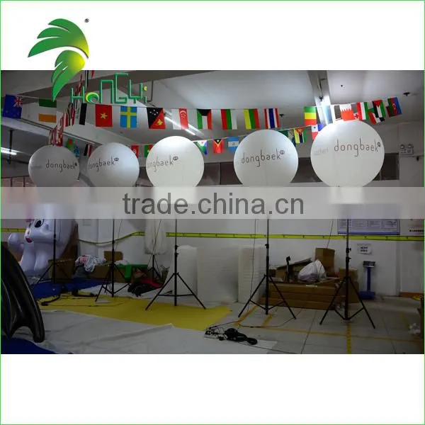 Outdoor Party Inflatable Stand Balloon With Led Light / Stand Light Balloon Large / Inflatable Led Ball photo-3