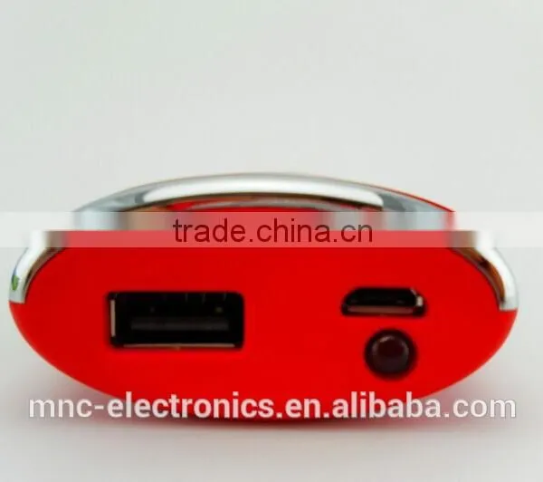 2016 New Product uv Shiny Treatment Customize Logo Printing 18650 Lithium Ion Type 5200mAh Power Bank Charger Supplier's Choice photo-6