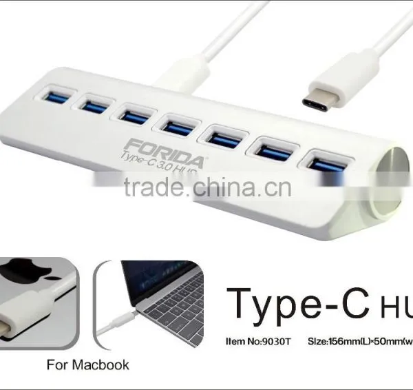 7-Port SuperSpeed USB 3.0 Hub With Individual On/Off Switches, 1.75ft USB Data Cable, and 5V 2A Power Adapter Included photo-2