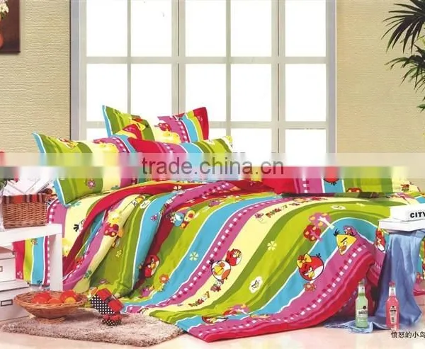 Reactive Printed 100% Cotton Bed Sheet Fabric for Kids