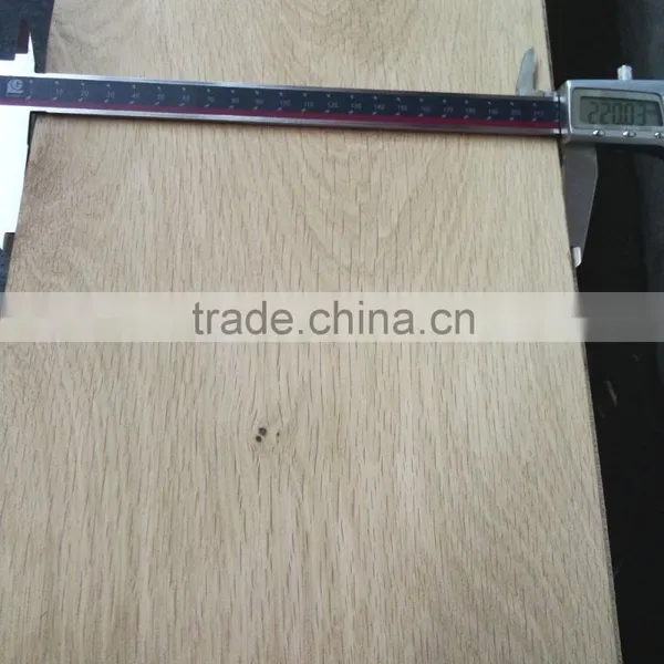 220mm Wide Plank Oak Parquet Flooring photo-4