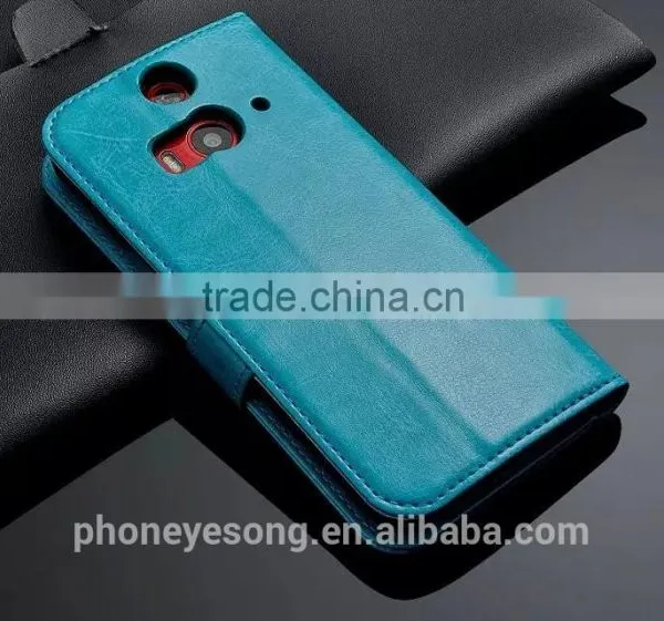 Wholesale Luxury Leather Cell Phone Case With Card Slot For HTC Butterfly 2 photo-5