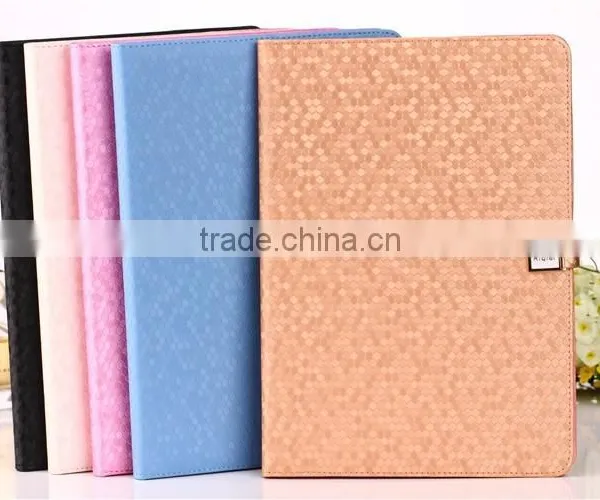 New Colored Litchi Flip Smart Leather Case for Ipad in Stock