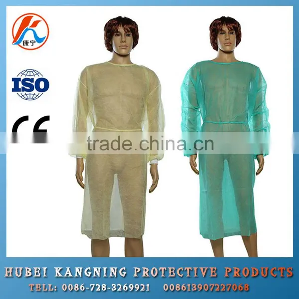 Breathable Operation Nonwoven Surgical Coverall Gown photo-2