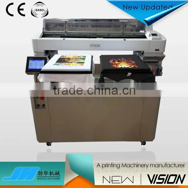 Industrial Direct to Garment Shirt Flatbed Inkjet Printer