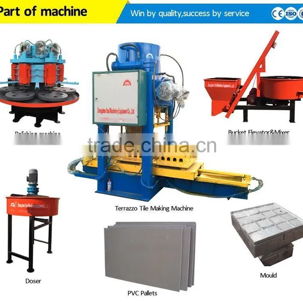 Qualified Terrazzo Floor Tile Making Machine/automatical Terrazzo Floor Tile/stone Hydraulic Terrazzo Floor Tile Making Machine