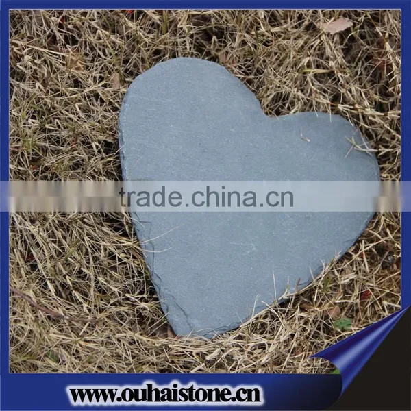 15x15cm New Fashional Slate Heart Art Craft photo-3