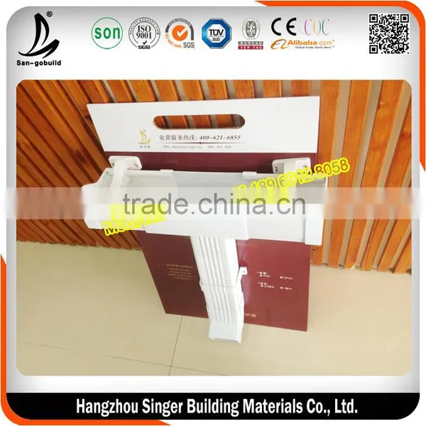 SGB Anti Fading 7inch PVC Rain Gutter For Kenya, Uganda photo-5