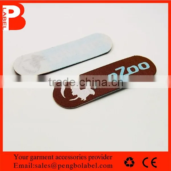 Direct Factory Custom Woven Sew in Label Brand Logo photo-4