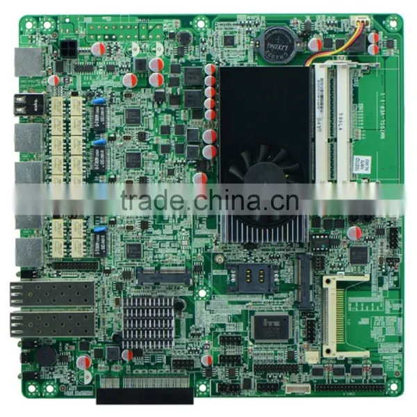 NM70SL_O 4RJ45 2*SFP 1037u Network Router Mainboard Network Security Motherboard
