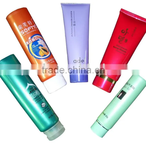 Colored Cosmetic Plastic Tubes