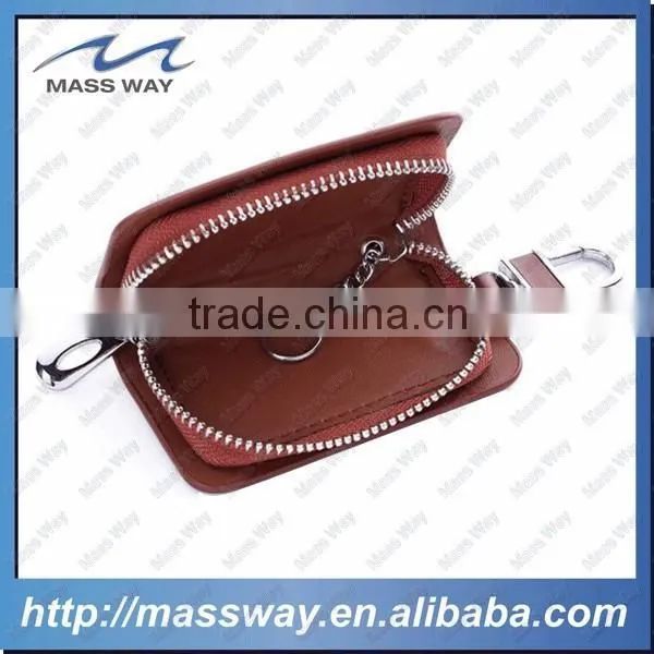 Promotional Custom Fashion Leather Car Key Case Quality Choice photo-2