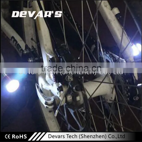 Stock Sale Aluminum Alloy Bicycle Headlights Taillights With Battery photo-4
