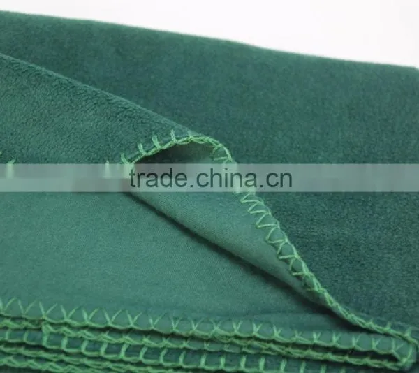 Quality Factory Anti-pilling Heavy Fleece Travel Blanket photo-3
