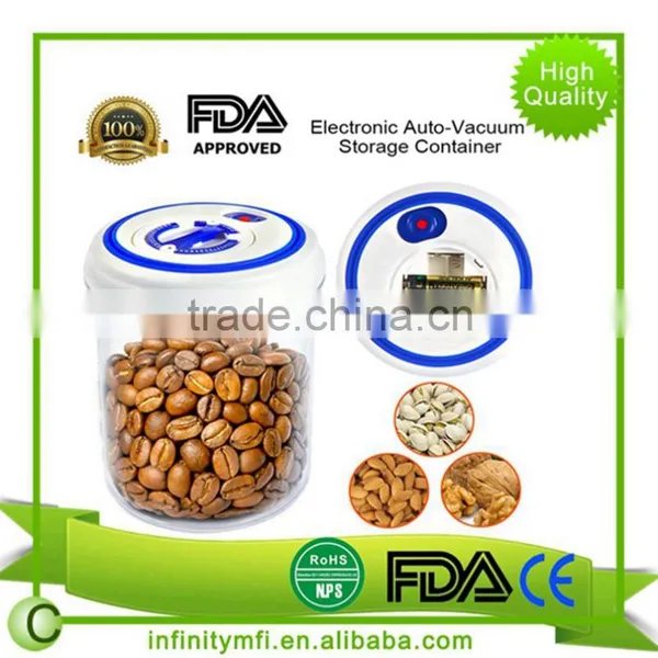 2016 NEW Electronic Automatic Vacuum Coffee Bean Seal Container photo-3