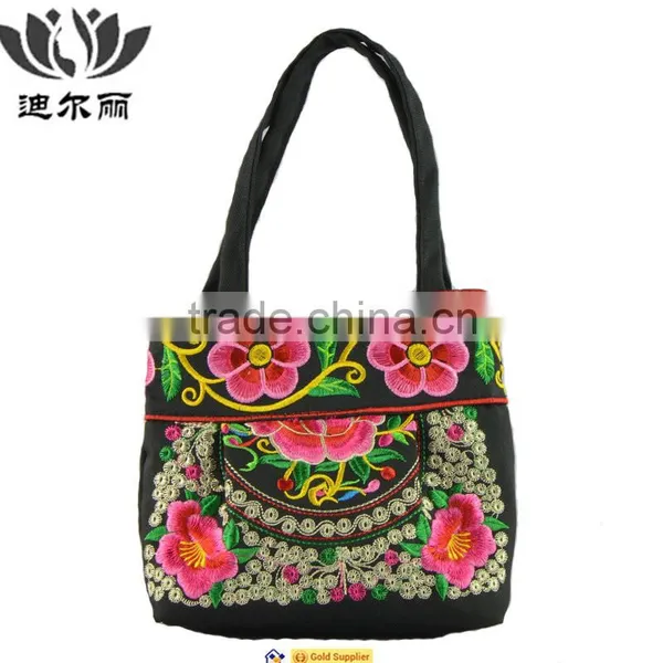 HOT SALE NEW DESIGN NATIONAL STYLE BEAUTIFUL EMBROIDERY WOMEN HANDBAGS photo-6