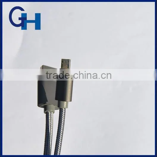 High Quality Micro Usb + 8pin USB 2 in 1 Sync Data Charger Cable for IPhone 5/6/plus/ipad3/4/5 for Android photo-5