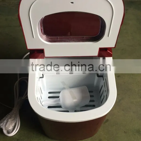 110V 220V Portable Ice Maker With Whirlpool Design For Home Use photo-3