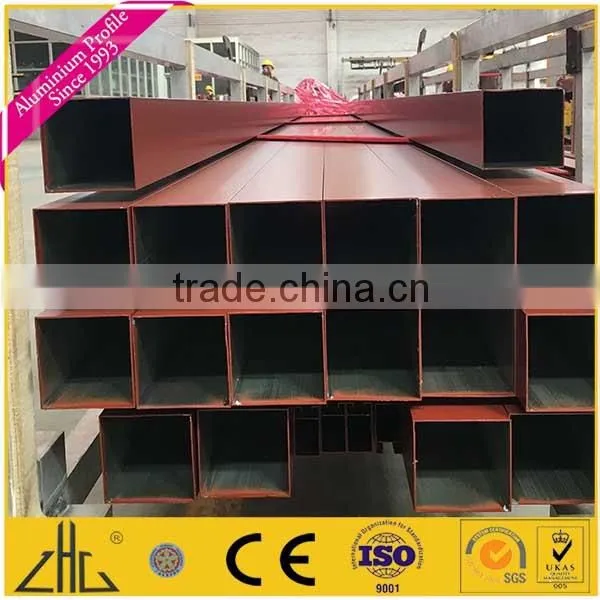 Wow!! 6061 T6 6063 T5 Anodized Finish,wood Grain Finish,powder Coated Finish Aluminium Pipes OEM , Guangzhou Aluminum Color Tube photo-3