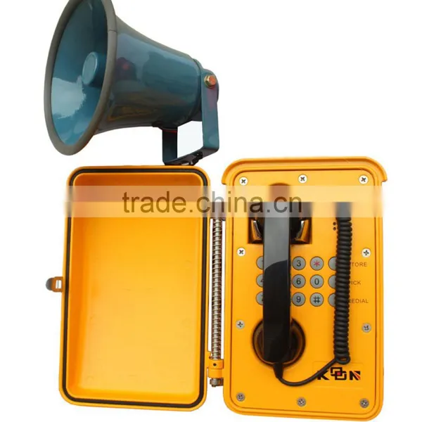 All Weather Protection Loudspeaker Telephone With Red Flash Light KNSP-08L photo-6
