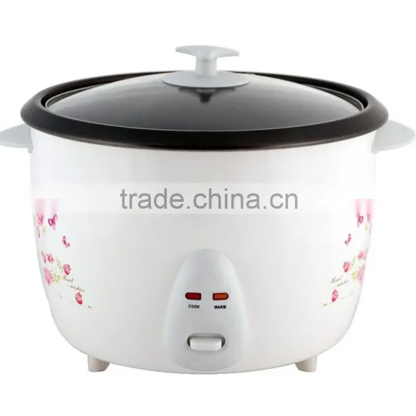 Fashionable Flower Printed Drum Rice Cooker With Non-stick Coating Inner Pot photo-3