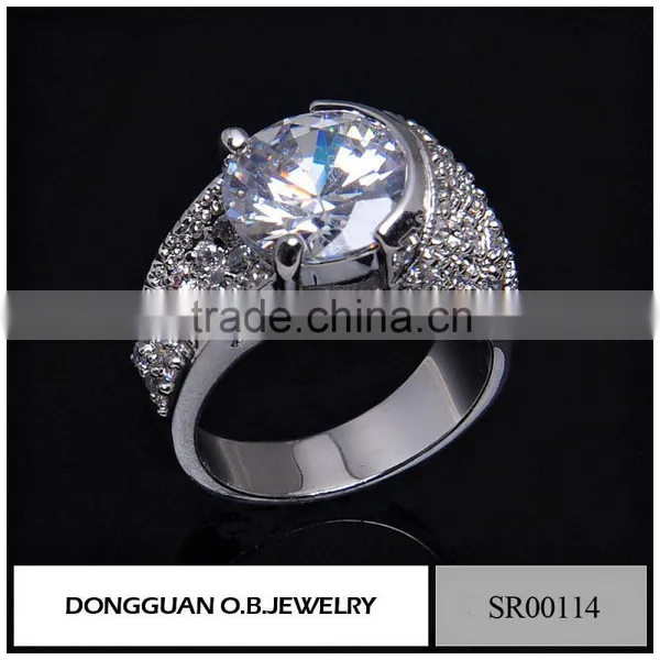 316l Stainless Steel Ring Butterfly Ring In Silver Jewelr With Colorful Cz photo-4