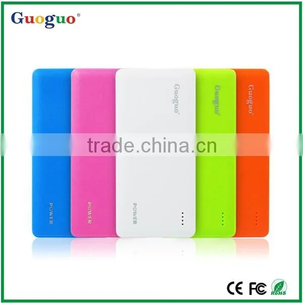 Palstic Sheet Li-polymer Battery Power Bank With Built in Cable photo-3