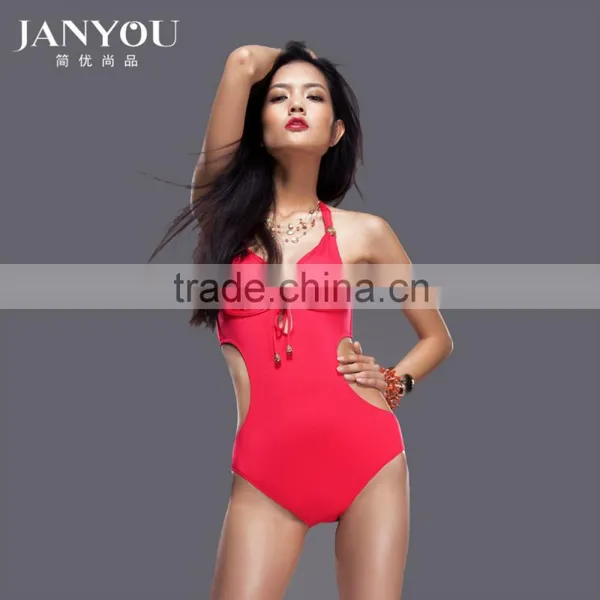 Stock Factory Directly Selling Women Push up One Piece Swimsuit photo-2