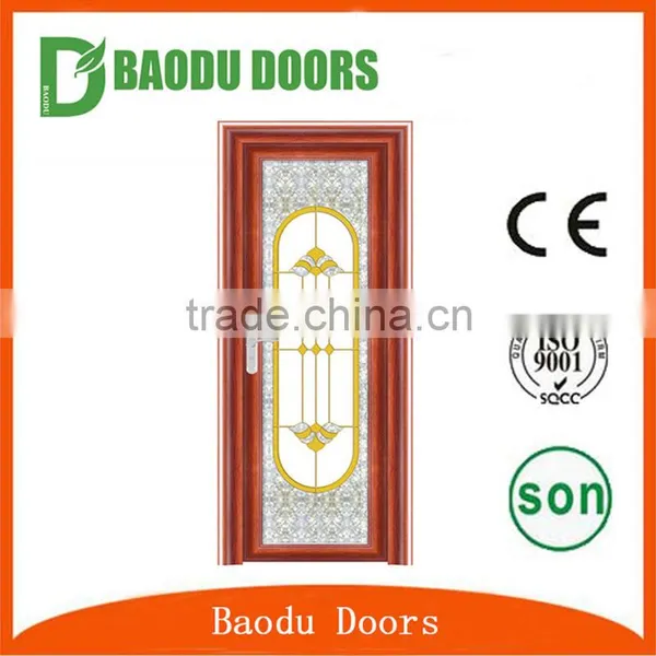 Baodu Bedroom Doors Design Aluminium Alloy Frosted Glass Door photo-4