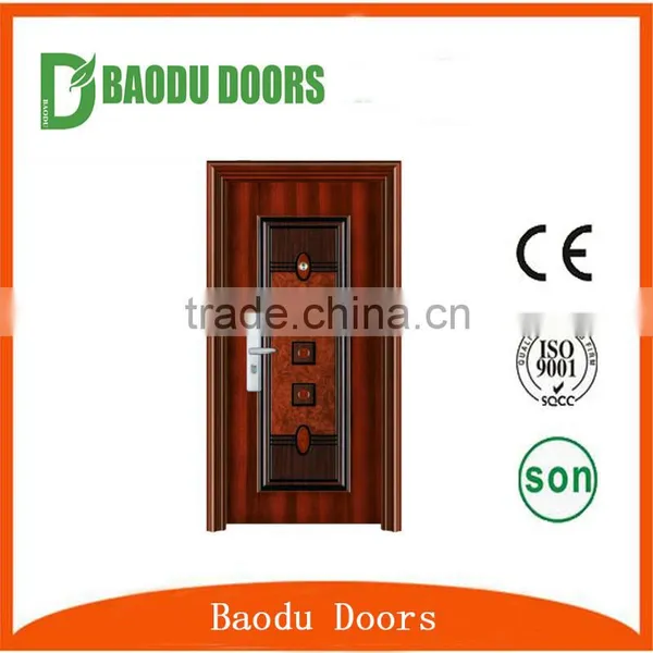 Cheap China Door Ghana Exterior Door Ghana Entry Steel Door photo-5