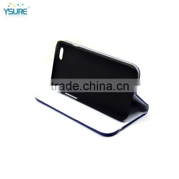 2015 New Design Concise TAPS Leather Case For Wiko Cink Five With Magnet Close up photo-3