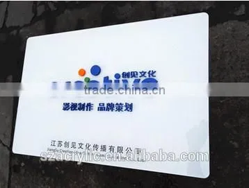 Acrylic Advertising Sign Company Name Sign photo-3
