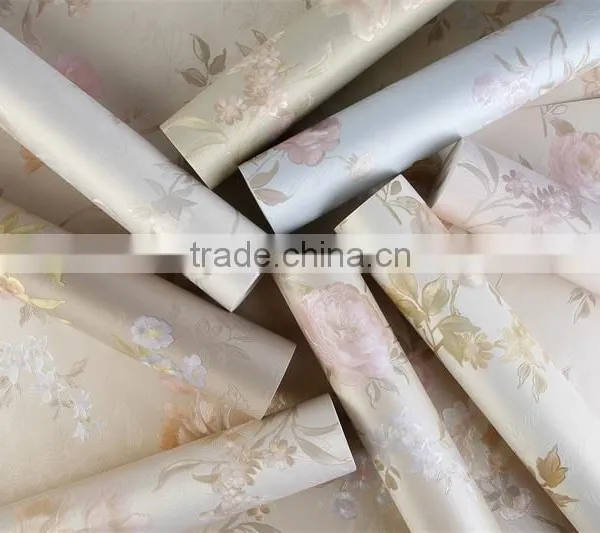 Cheap Waterproof Stereoscopic Pvc Wallpapers/wallpaper photo-2