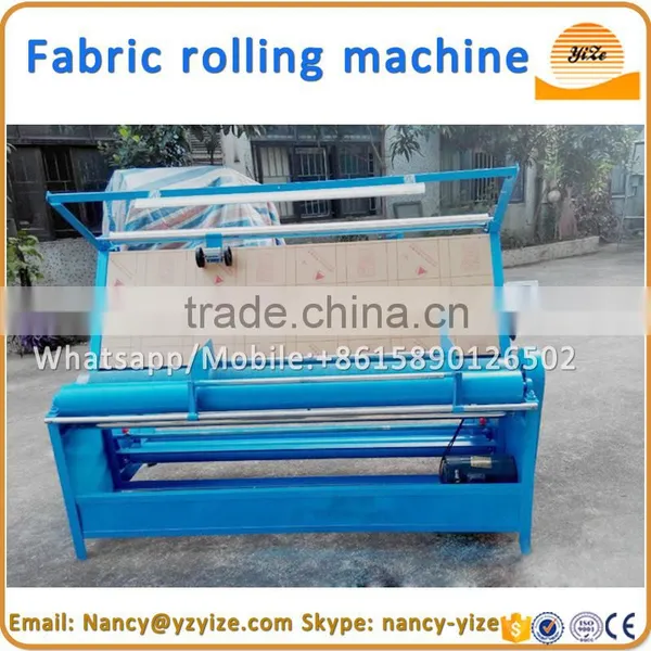Automatic High Speed Cloth Rolling Machine / Winding Machine / Knit Cloth Rolling Machine photo-4