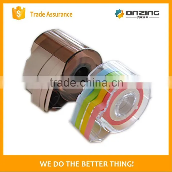 Mixed Colors Paper Roller Sticky Note Tape Dispenser photo-2