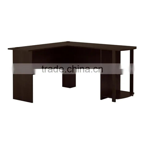 L-Shaped Desk With Bookshelves photo-3