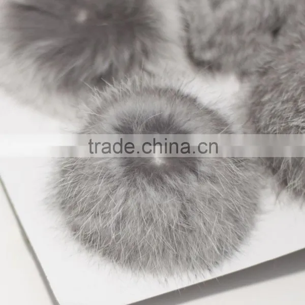 Factory Price Rabbit Fur Poms for Keychain photo-6