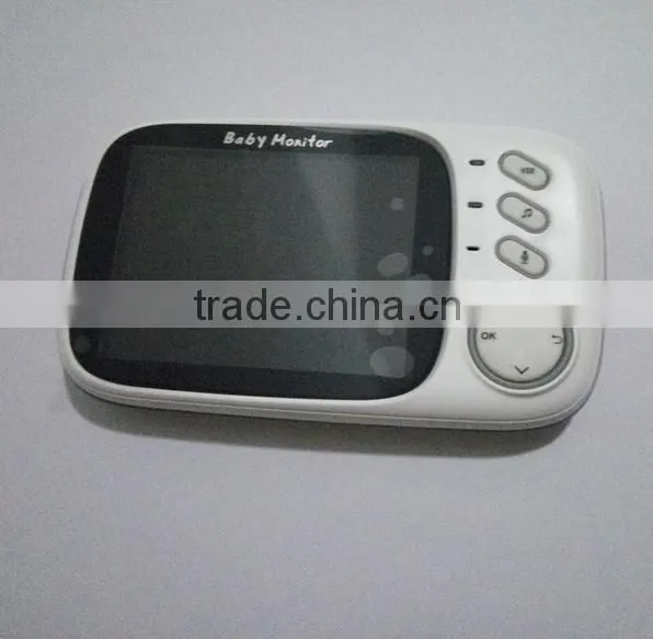 VB603 Baby Monitoring 3.2 Inch 2.4g Infant Babies Monitor Wireless Baby Caretakers Two-Ways Intercom Infrared Night Vision photo-5