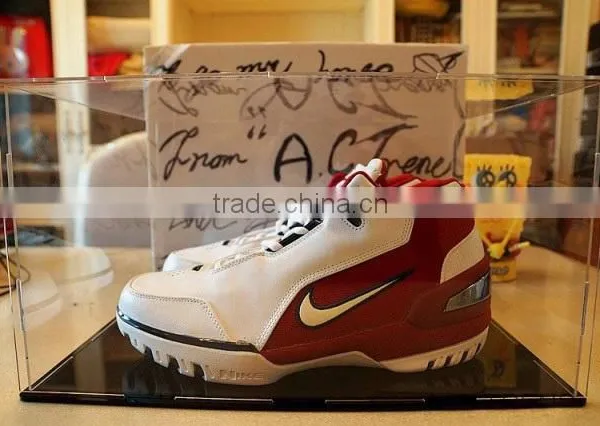 Customized Transparent Acrylic Sneakers Shoes Storage Box / Case for Exclusive Stores photo-3
