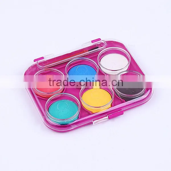 Cheap Price Wholesale 24mm*0.5mm 6Color Solid Watercolor Cake, School Stationery Watercolor Painting photo-6