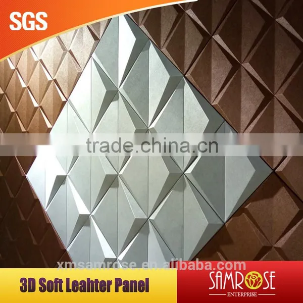 Home Decor Wall Panel Embossed 3d Modern Wall Cladding for Sale (LV II)