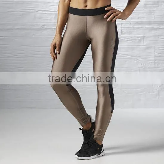 Nylon Spandex Seamless Made by 4 Needles and 6 Threads Womens High Waist Yoga Pants photo-3