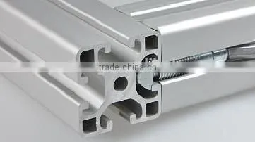 Sliver Anodized Aluminium Profiles/Square/Round Aluminium Profiles photo-6