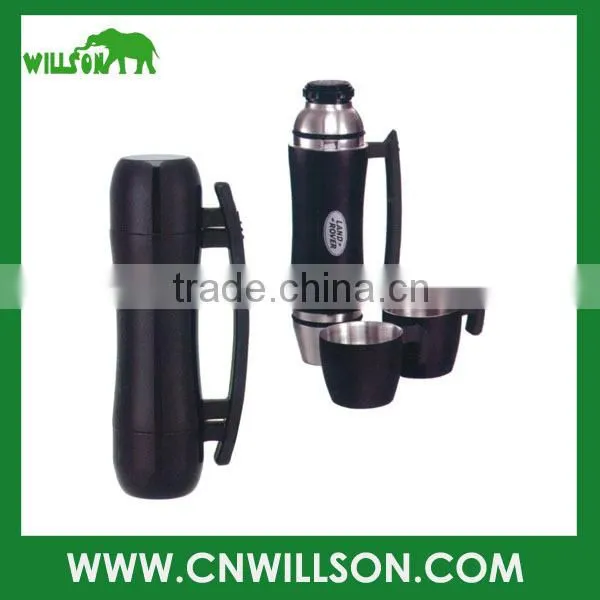 High Quality Vacuum Insulated Stainless Steel Water Bottle With Two Caps photo-2