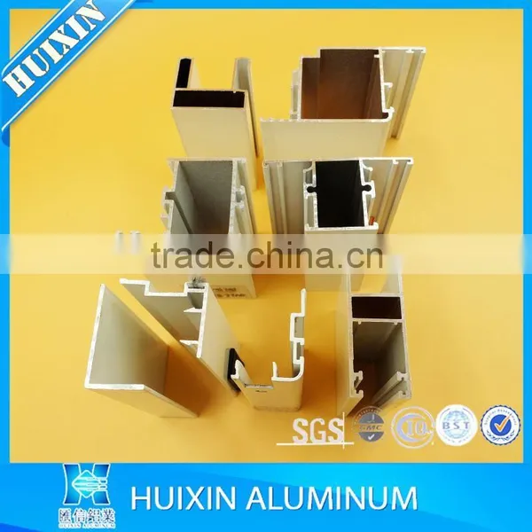 6063 t5 Alloy Iraq Anodized Aluminium Doors Windows Frame Making Materials photo-6