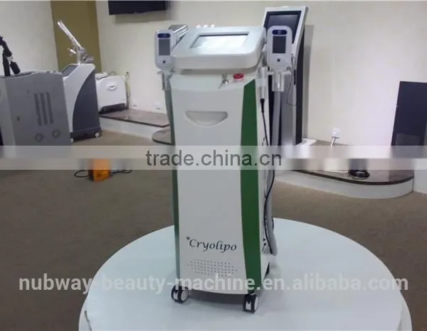 50 / 60Hz Super Popular 2 Cryo Handles Work Together Cryolipolysis Cool Tech Fat Freezing Machine Slimming Weight Loss Body Reshape photo-5