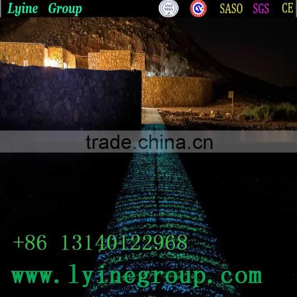 Glow Explosion Sand Glow Gravel Man Made Glow in the Dark Rock for Landscape photo-6