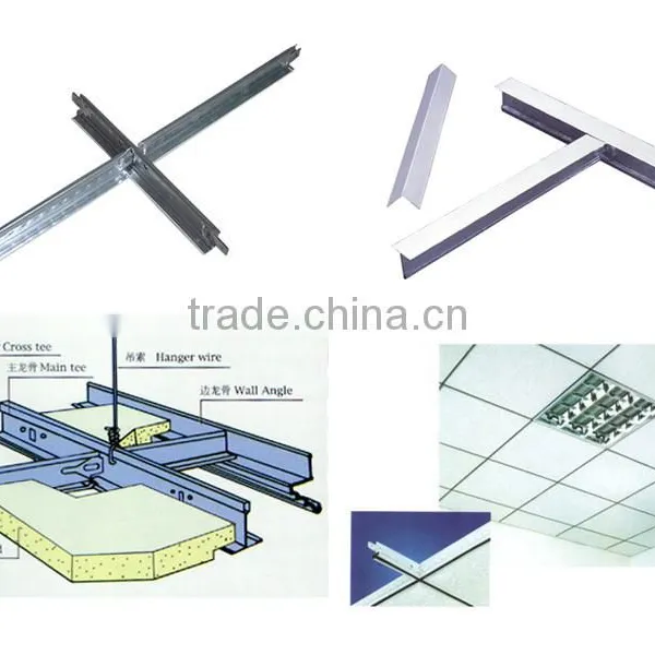 t Bar Ceiling Grid for Ceiling Decoration Cross Tee photo-6