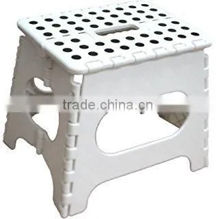 11'' Folding Step Stool Plastic Heavy Duty Foldable Non Slip Grip Home Office Kitchen photo-4