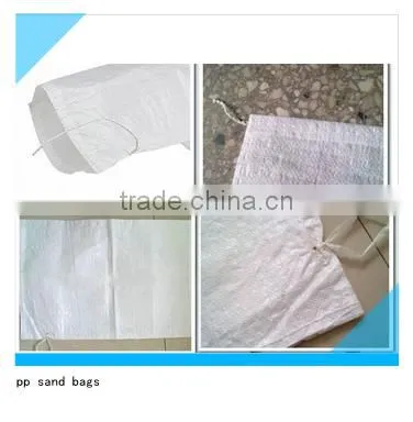 High Quality PP Woven Sand Bags With String photo-2